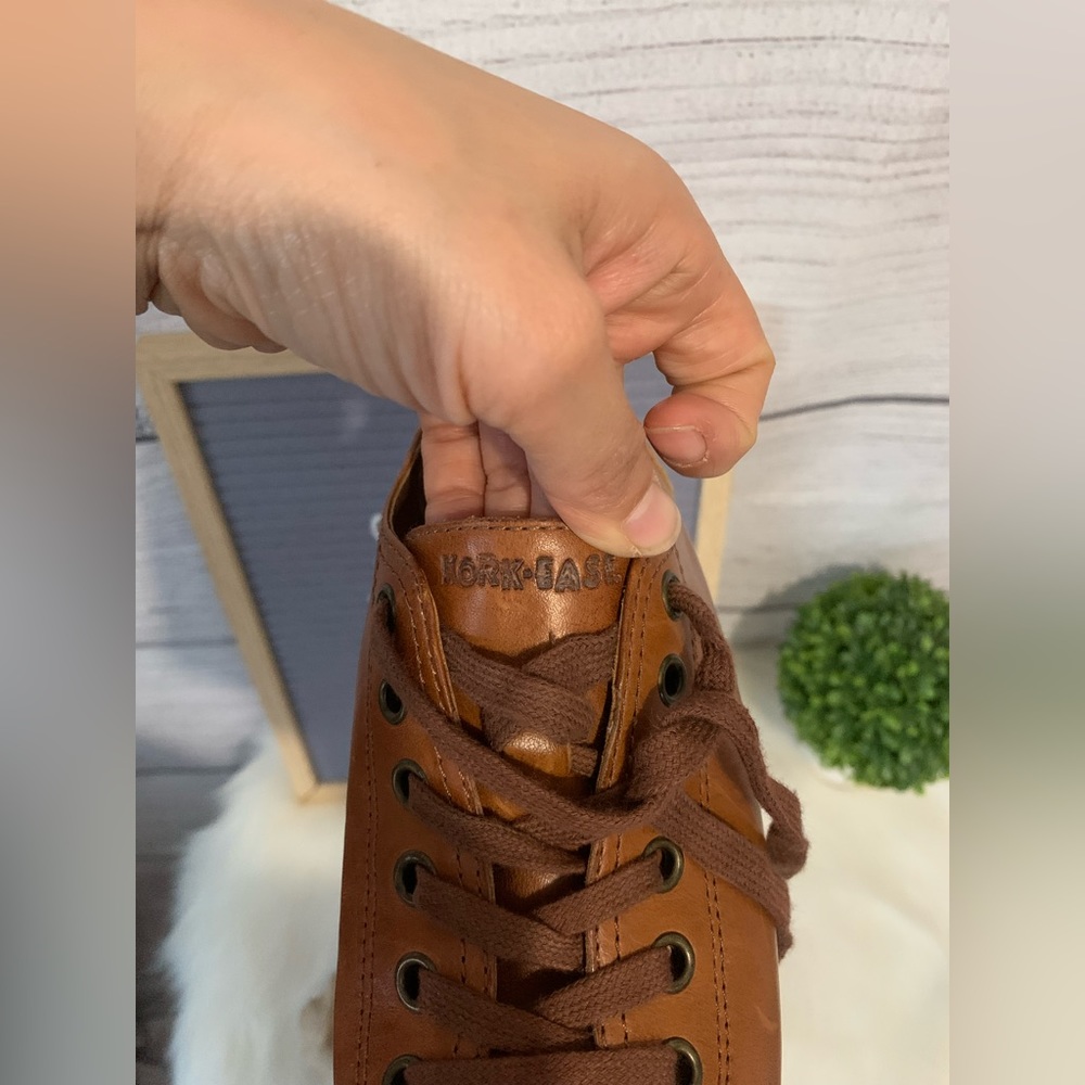 Kork-Ease brown leather Sneakers Size 6 - Picture 8 of 12